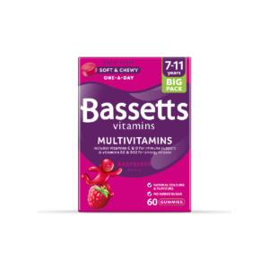 Bassetts Vitamins 7-11 Multivitamins Raspberry 60 Gummies